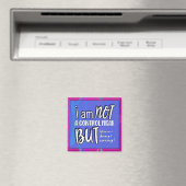Aimant Not A Control Freak Funny Pun Sarcastic Humor  (In Situ (Lave-vaisselle))