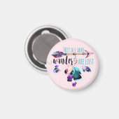 Aimant Not All Who Wander Are Lost Bohemian (Recto/Verso)