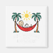 Aimant Not Working From Anywhere Funny Hammock 2025 (Devant)