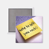 Aimant Note amusante pour l'auto-aimant (Recto/Verso)