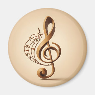 Aimant Note de clic de musique