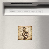 Aimant Note de clic de musique (In Situ (Lave-vaisselle))
