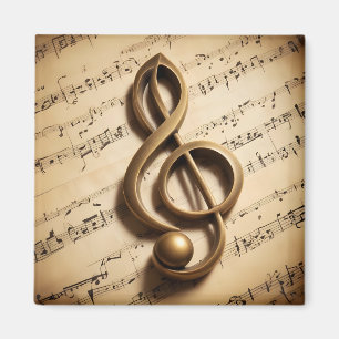 Aimant Note de clic de musique