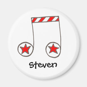 Aimant Note musicale d'étoile