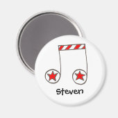 Aimant Note musicale étoile (Recto/Verso)