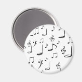 Aimant Notes de musique (Recto/Verso)