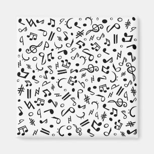 Aimant notes de musique