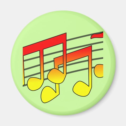 Aimant Notes musicales (Devant)