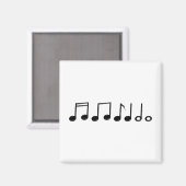 Aimant Notes musicales (Recto/Verso)