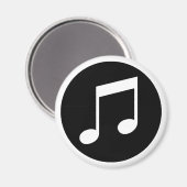 Aimant Notes musicales (Recto/Verso)