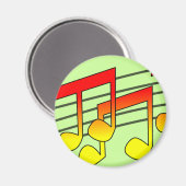 Aimant Notes musicales (Recto/Verso)