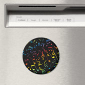 Aimant Notes musicales 5 (In Situ (Lave-vaisselle))