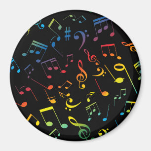 Aimant Notes musicales 5