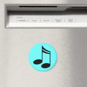 Aimant Notes musicales Cadeau de musique (In Situ (Lave-vaisselle))