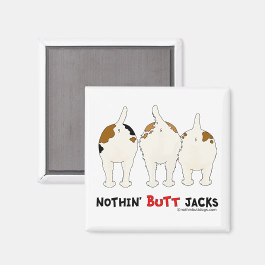 Aimant Nothin' Butt Jacks (Recto/Verso)