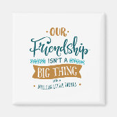 Aimant Notre amitié (Devant)