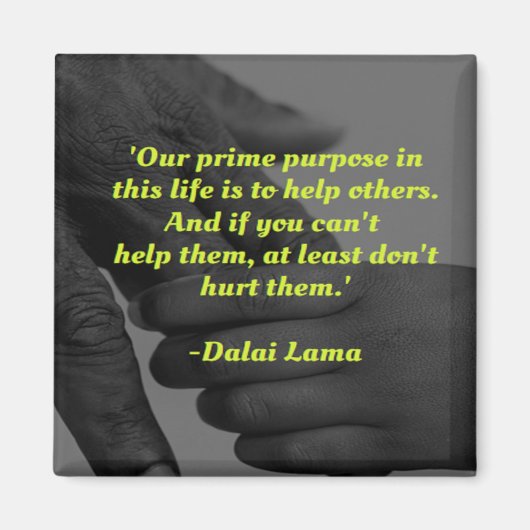 Aimant Notre but premier dans cette citation vivante (Devant)