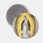 Aimant Notre-Dame de Guadalupe (Recto/Verso)