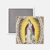 Aimant Notre-Dame de Guadalupe (Recto/Verso)