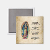 Aimant Notre-Dame de Guadalupe, Nuestra Señora de Guadalu (Recto/Verso)