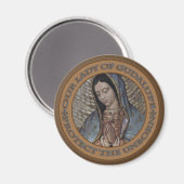 AIMANT NOTRE DAME DE GUADALUPE PROTÈGE LE DÉNONCÉ (Recto/Verso)