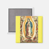 Aimant Notre-Dame de Guadalupe Radiant Art (Recto/Verso)