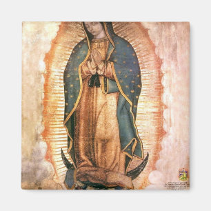 Aimant Notre-Dame De Guadalupe Vintage