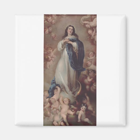 Aimant Notre-Dame de l'Immaculée Conception Art (Devant)