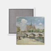 Aimant Notre Dame de Paris, vers 1900 (Recto/Verso)