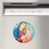 Aimant Notre-Dame de Perpétuel aide catholique (In Situ (Lave-vaisselle))