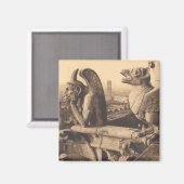 Aimant Notre Dame Gargoyle (Recto/Verso)