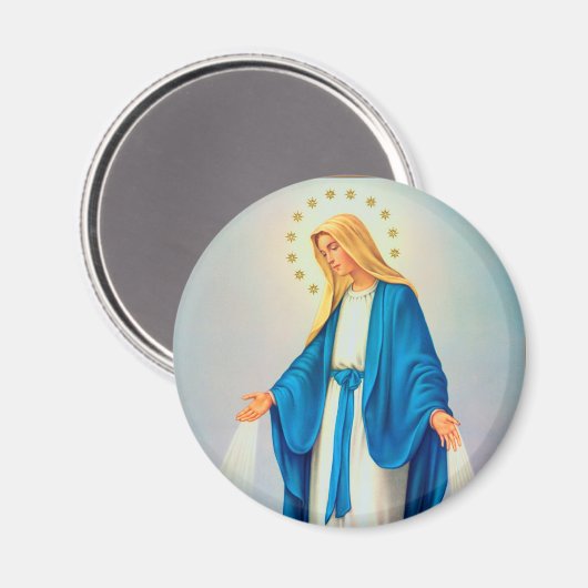 Aimant Notre Dame Immaculée Conception (Recto/Verso)