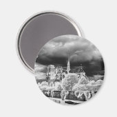 Aimant Notre Dame, Paris 4 b&w (Recto/Verso)