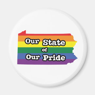 Aimant Notre État de notre fierté Pennsylvanie
