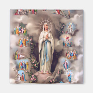 Aimant Notre Madame de Lourdes