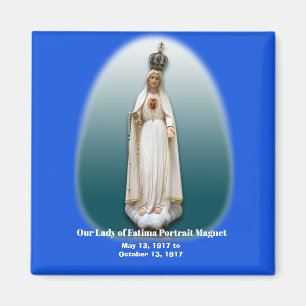 Aimant Notre Madame de portrait Magnt de Fatima