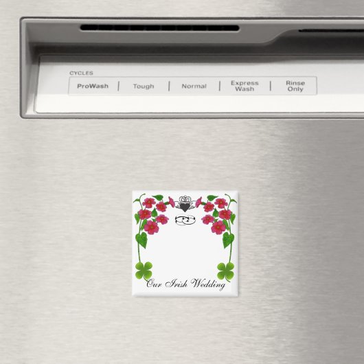 Aimant Notre mariage irlandais (In Situ (Lave-vaisselle))