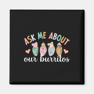 Aimant Notre mère Burritos Ba