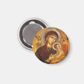 Aimant Notre mère de l'aide perpétuelle (Recto/Verso)