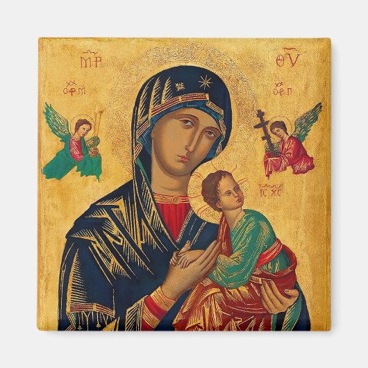 Aimant Notre Mère du Succor perpétuel (Devant)