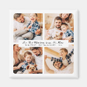 Aimant Notre Premier Noël Dans Notre Nouvelle Maison Mode (Devant)