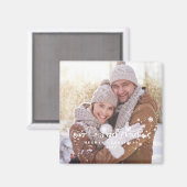 Aimant Notre première fête de Noël (Recto/Verso)