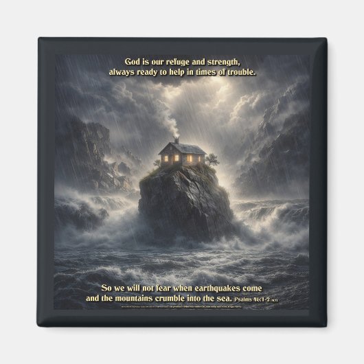 Aimant Notre refuge et force (Devant)