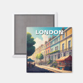 Aimant Notting Hill Londres (Recto/Verso)