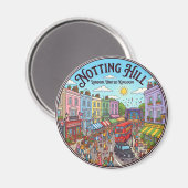 Aimant Notting Hill Royaume-Uni (Recto/Verso)