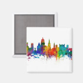 Aimant Nottingham England Skyline (Recto/Verso)