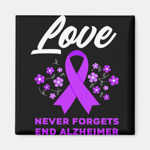 Aimant N'oublie jamais Fin Alzheimerheimer Heimer sensibi
