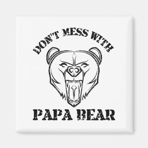 Aimant N'oublie pas Papa Bear