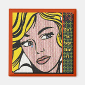 Aimant N'oubliez pas 1 (Devant)