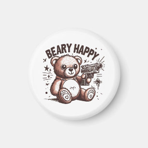Aimant Nounours Beary Happy